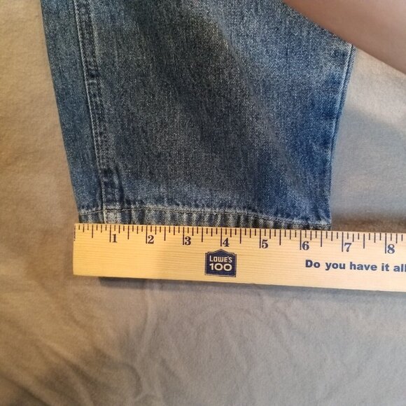 Baggy Overalls Disney Girls Jeans Bibs Embroidered Snow White Seven Dwarfs - Picture 10 of 16